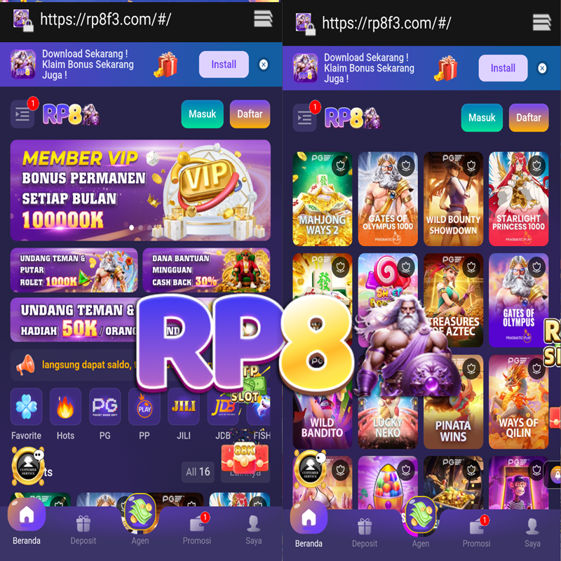 RP8 tampilan 2